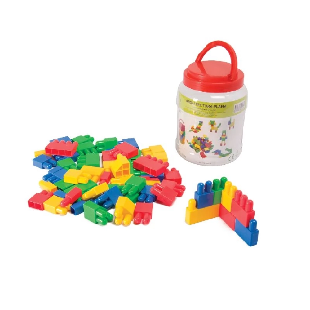 AMAYA Flat building block stock 58 pieces