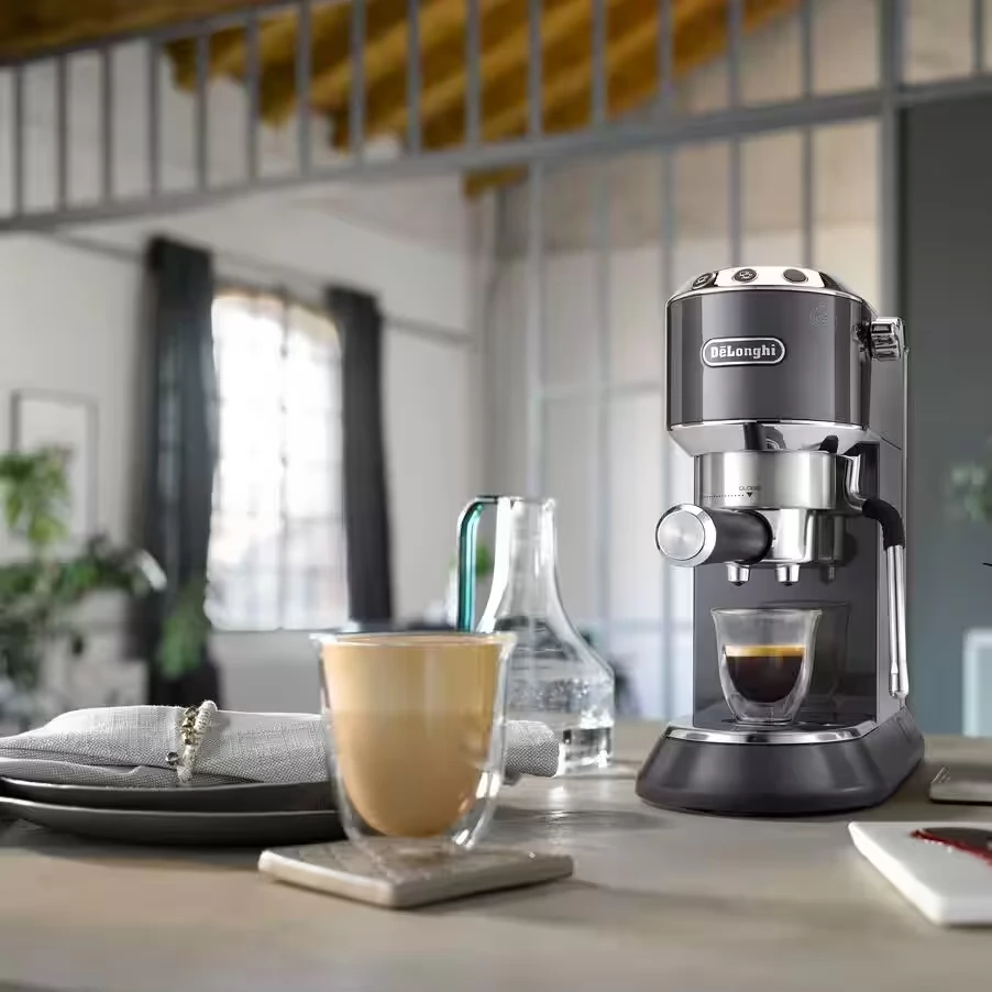 DELONGHI EC885.GY Dedica Arte Coffee maker 1300W 1.1L Gray