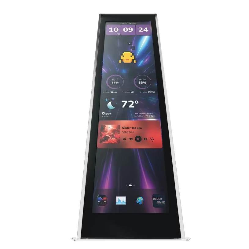 ディスプレイ・モニター本体 HYTE Y70 Touch Infinite Display Upgrade Y70 touch infinite Display Upgrade - Pitch Black | HYTE
