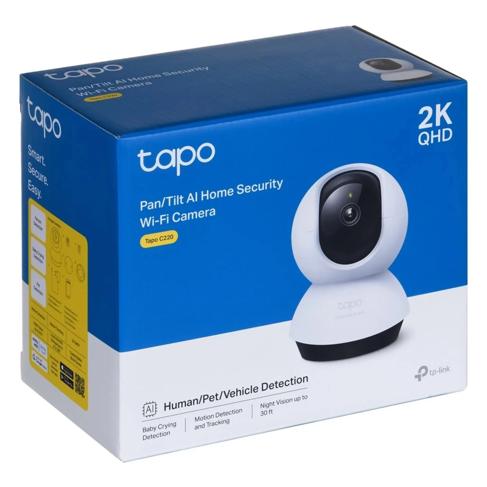 TP-LINK Tapo C220 V1 4MP security Wi-Fi camera 4mm - iPoncomp.com