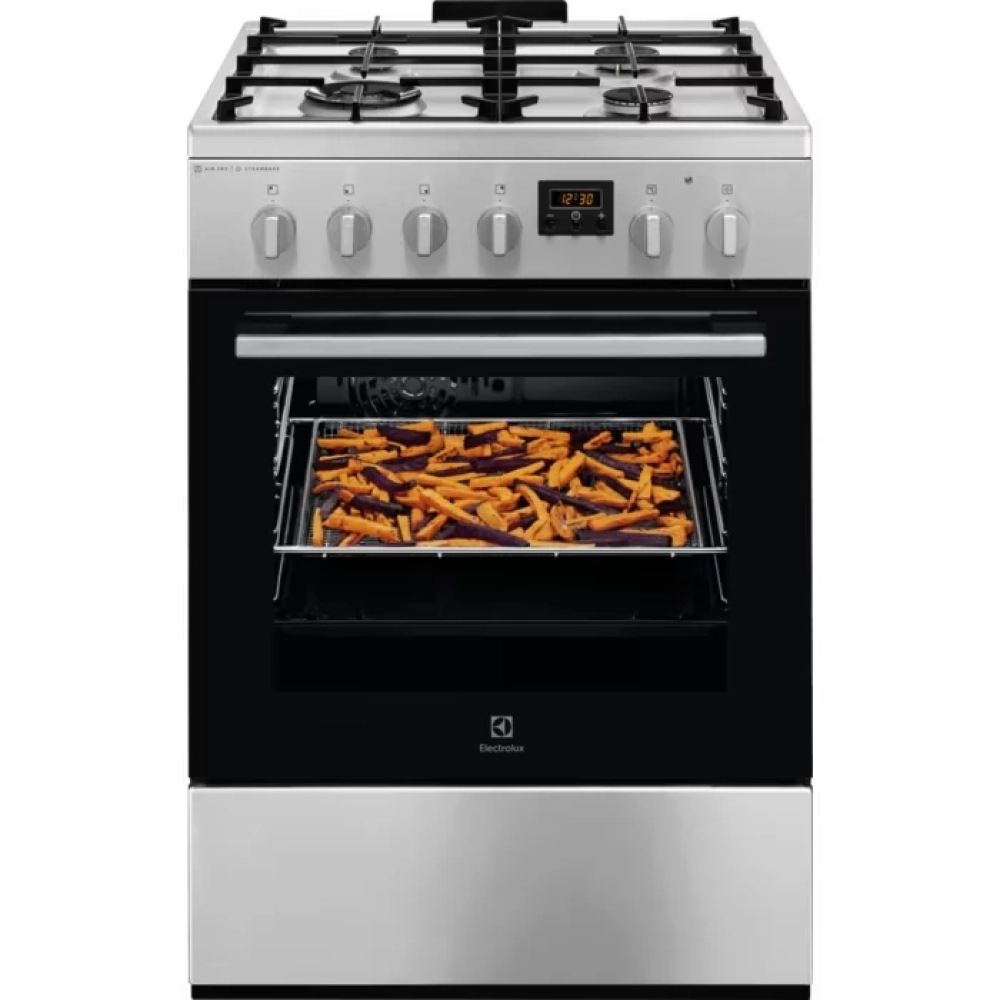 ELECTROLUX LKK664221X SteamBake Kombi tűzhely Gázos 58L A Inox