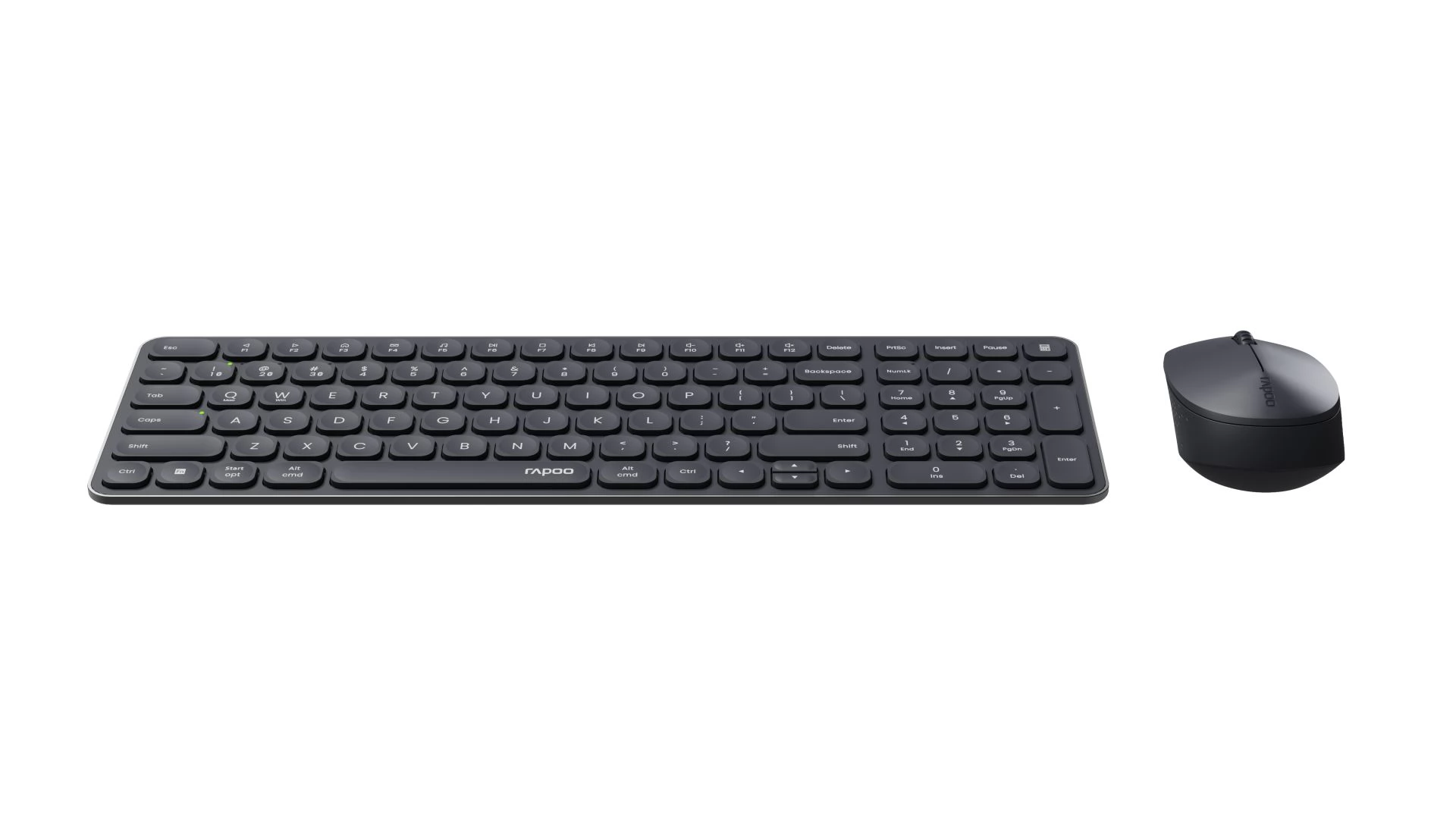 RAPOO 226491 9310M Multi-mode Wireless tastatură și mouse maghiar