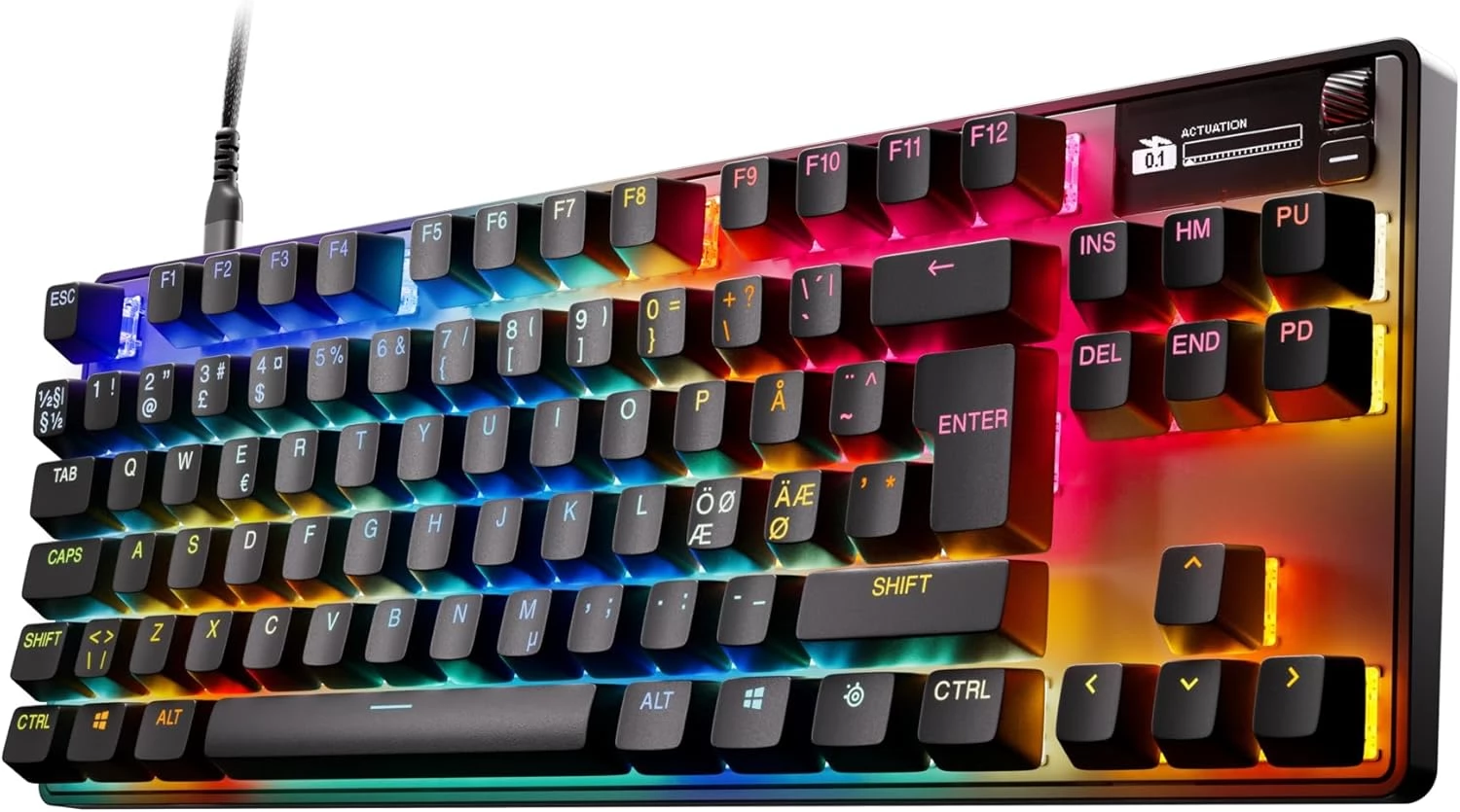 STEELSERIES Apex Pro TKL Gen 3 Scandinavian black - iPoncomp.com