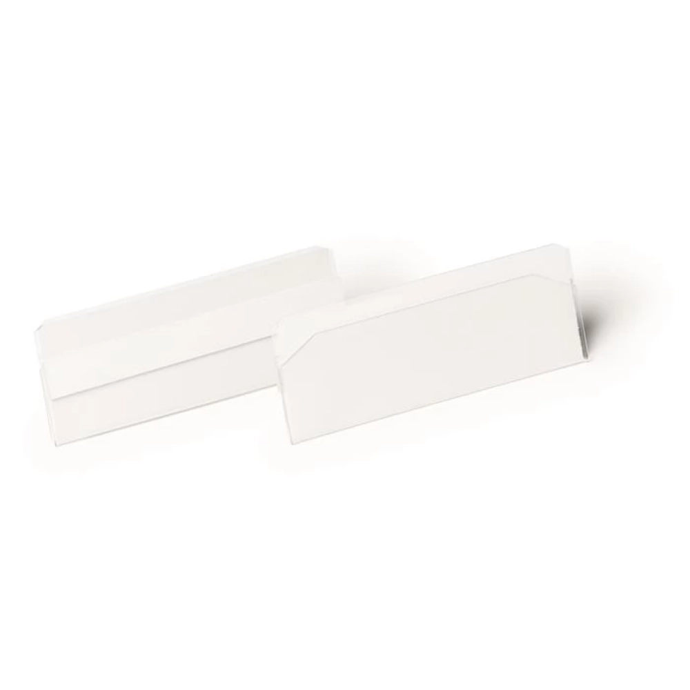 DURABLE HARD COVER Logisztikai zseb 100x38 mm lying self-adhesive transparent