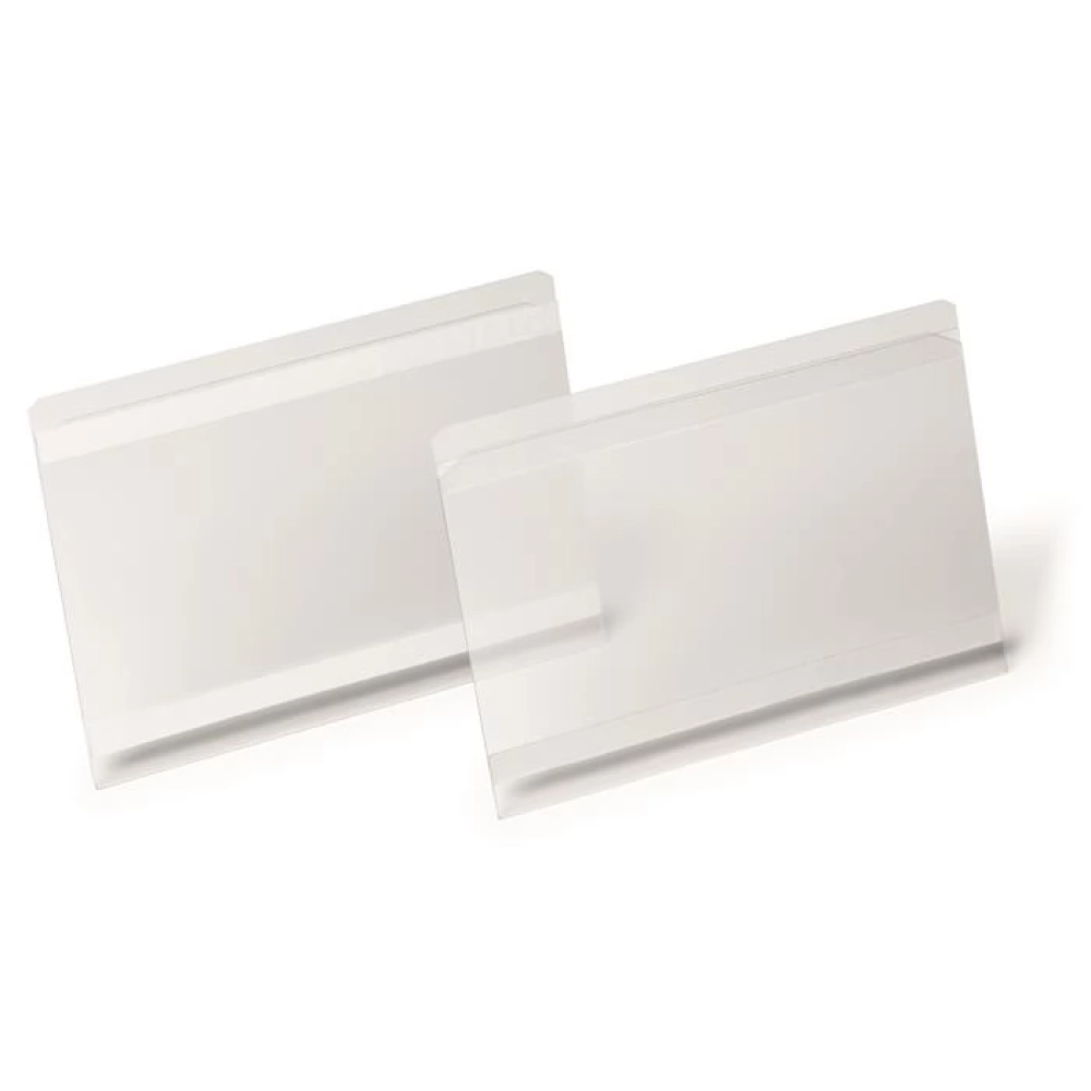 DURABLE HARD COVER Logisztikai zseb A5 lying self-adhesive transparent