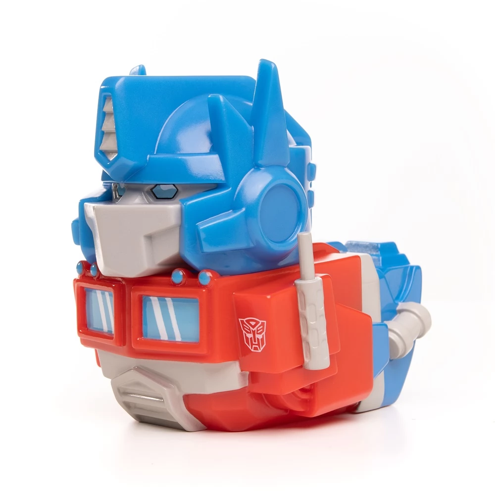 NUMSKULL TUBBZ Cosplaying Ducks - Transformers G1 Optimus Prime duck figura boxed variant