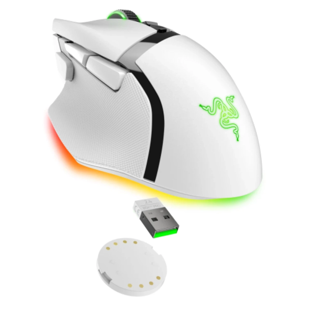 RAZER Basilisk V3 Pro 35K alb - iPon.ro