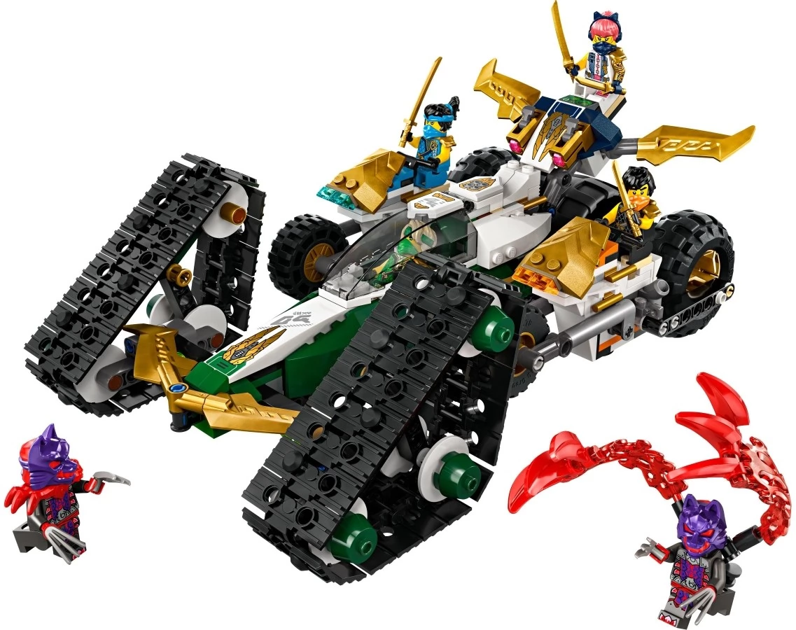LEGO Ninjago A nindzsacsapat kombinálható vehicles 71820