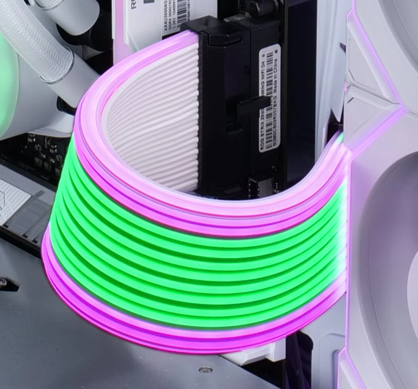 その他 Lian Li Strimer Wireless 24P RGB Lian Li Adressable RGB Strimer Wireless 24-PIN - Computer