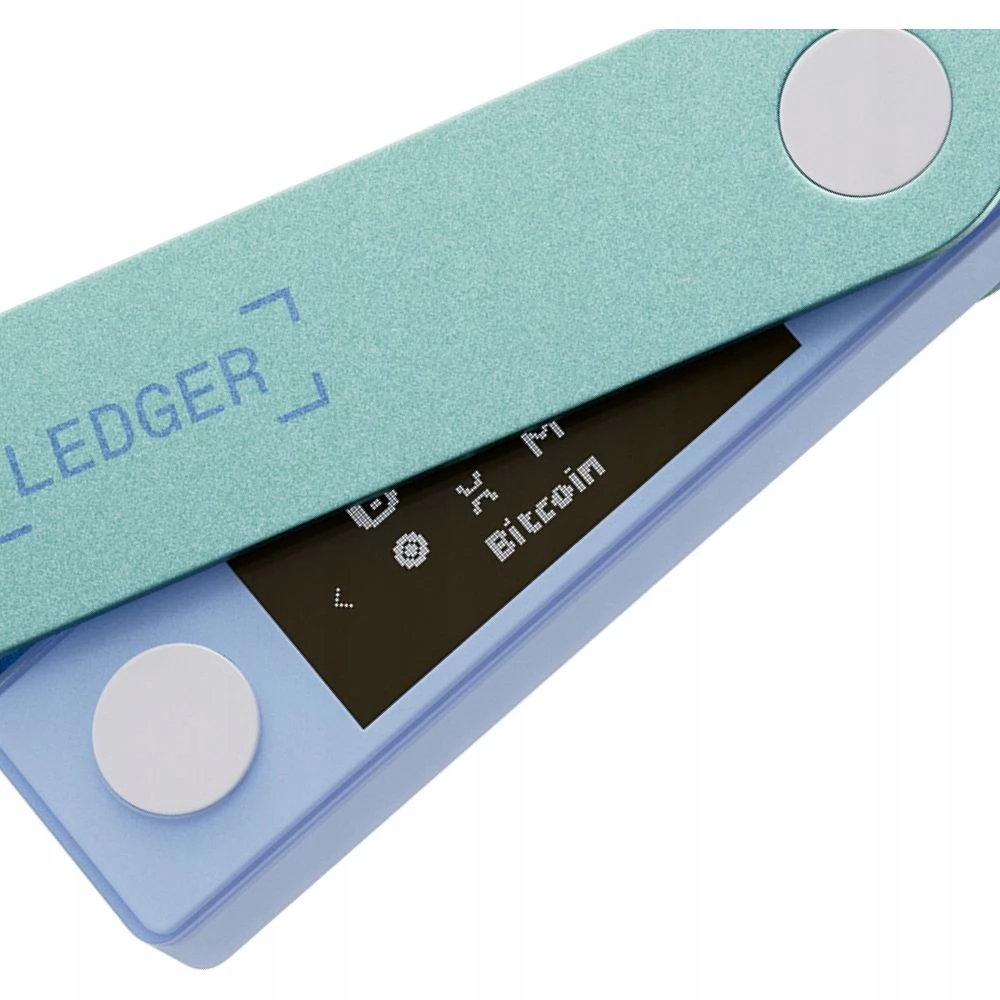 LEDGER WALLET Nano X Pastel green - iPoncomp.com