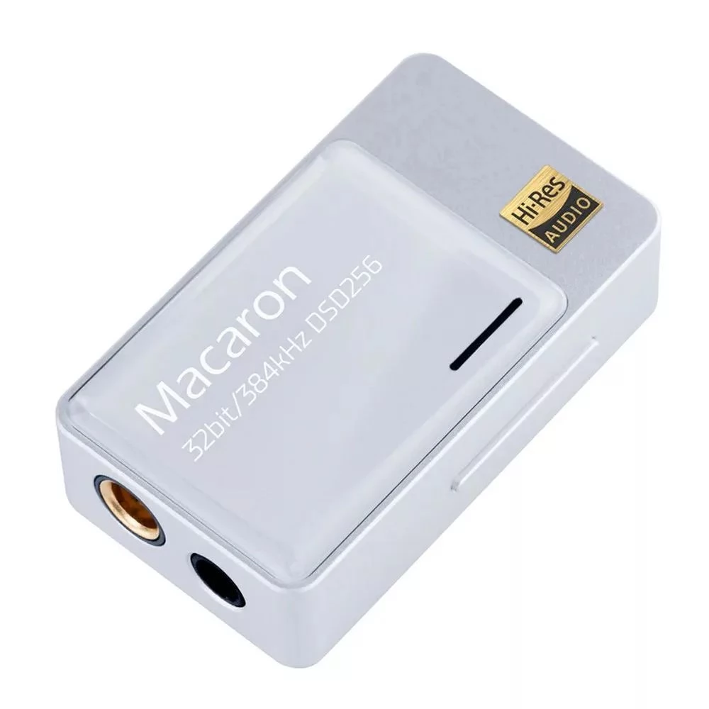 IBASSO JR MACARON Portable DAC and headphone amplifier Silver