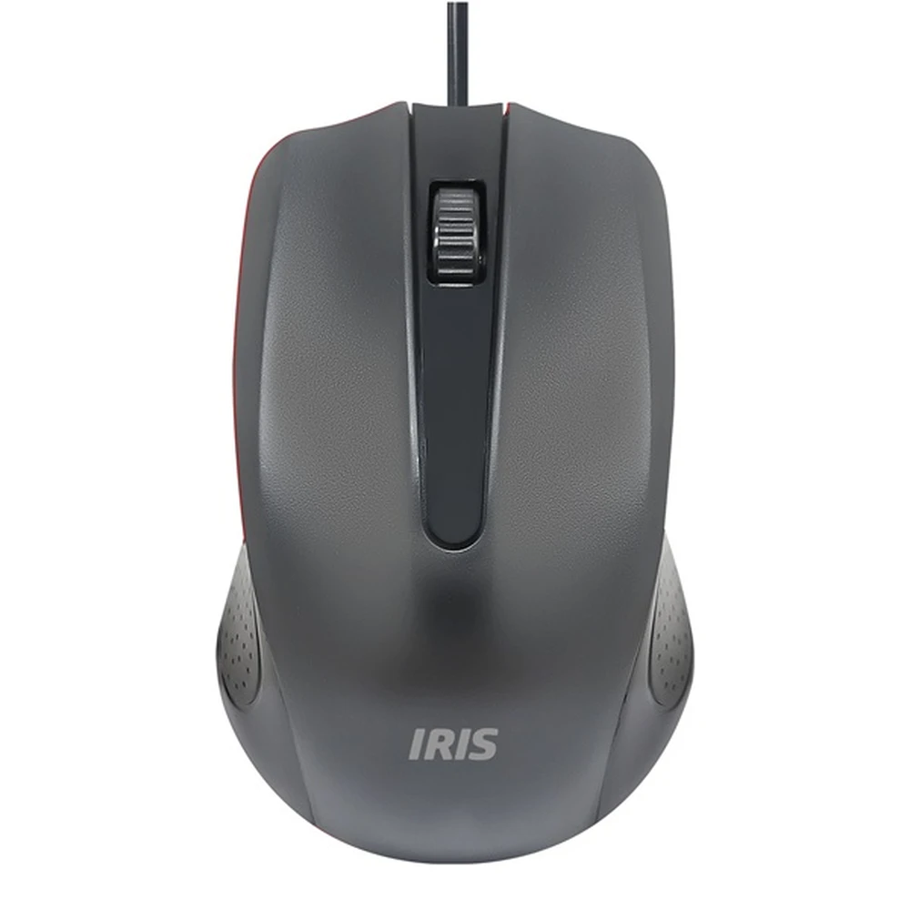 IRIS IOM861 vezetékes egér fekete