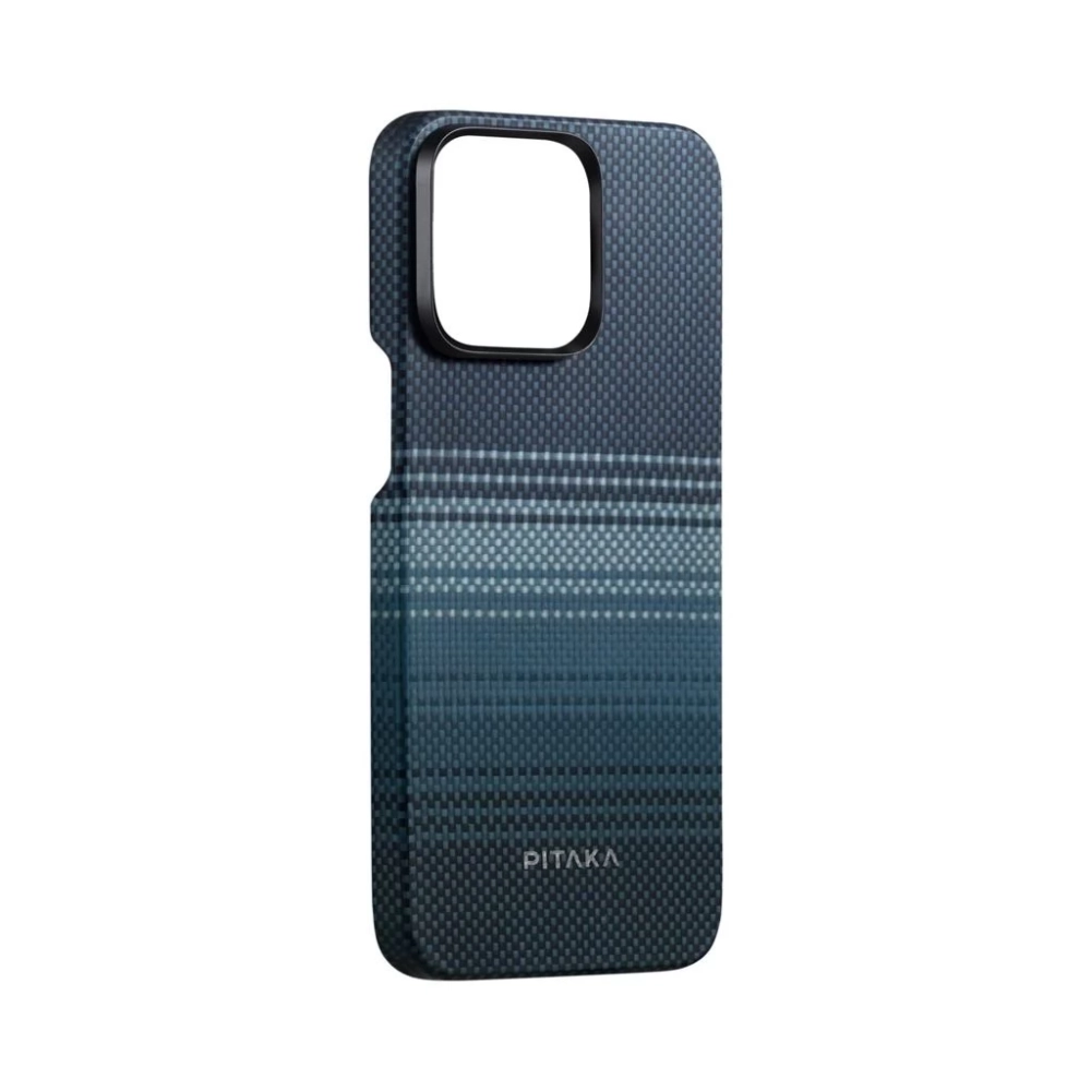 PITAKA Tactile Woven MagSafe case iPhone 15 Pro Max moonrise