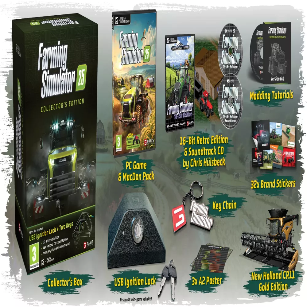 GIANTS SOFTWARE Farming Simulator 25 Collectors Edition (PC) - iPon.hu