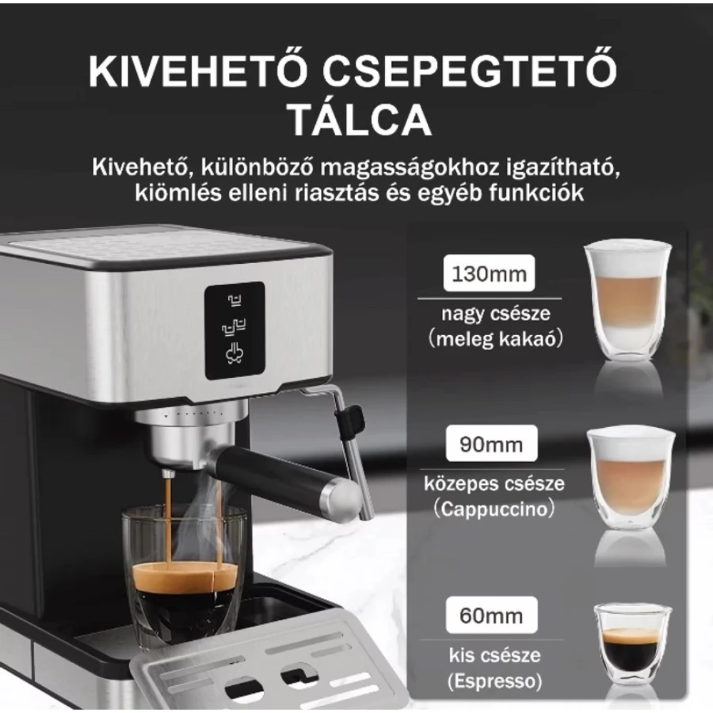 KAIF STYLE TC51A Explora Series creator 1400W 1.5L Ezüst/Fekete