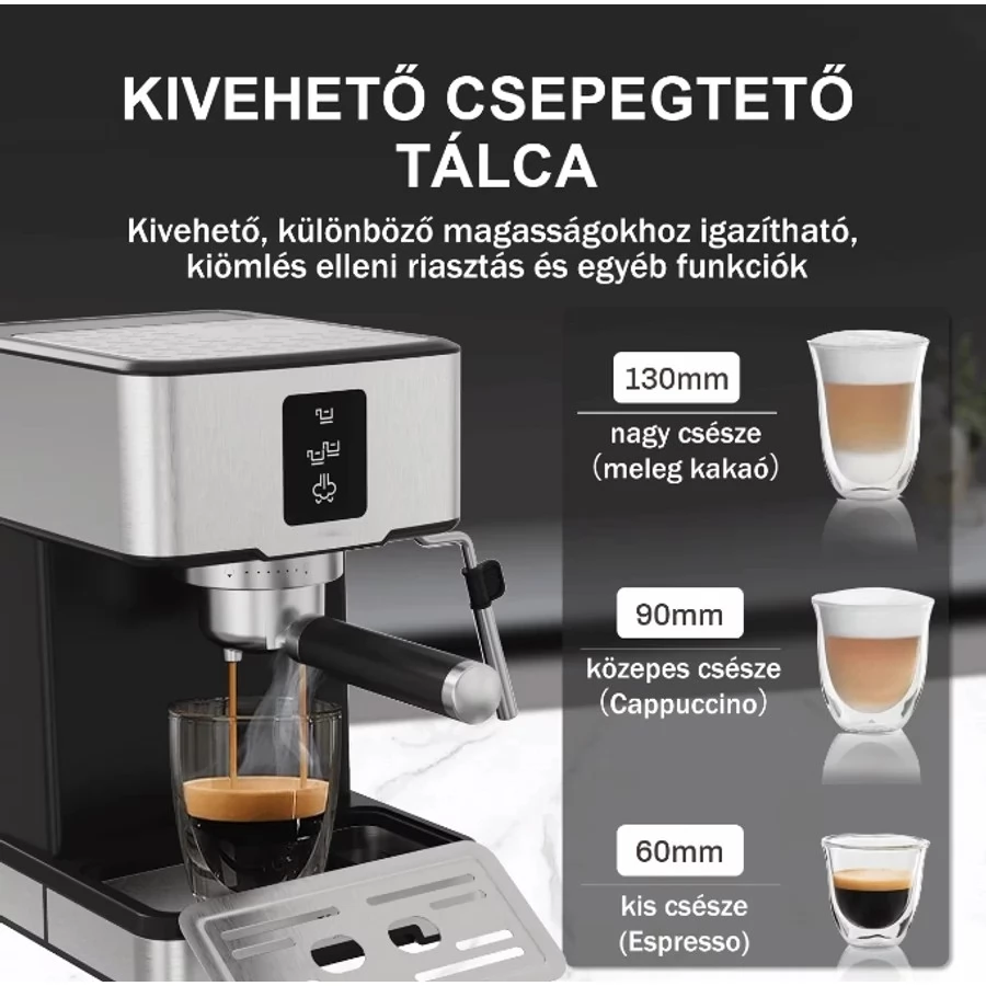 KAIF STYLE TC51A Explora Series creator 1400W 1.5L Ezüst/Fekete