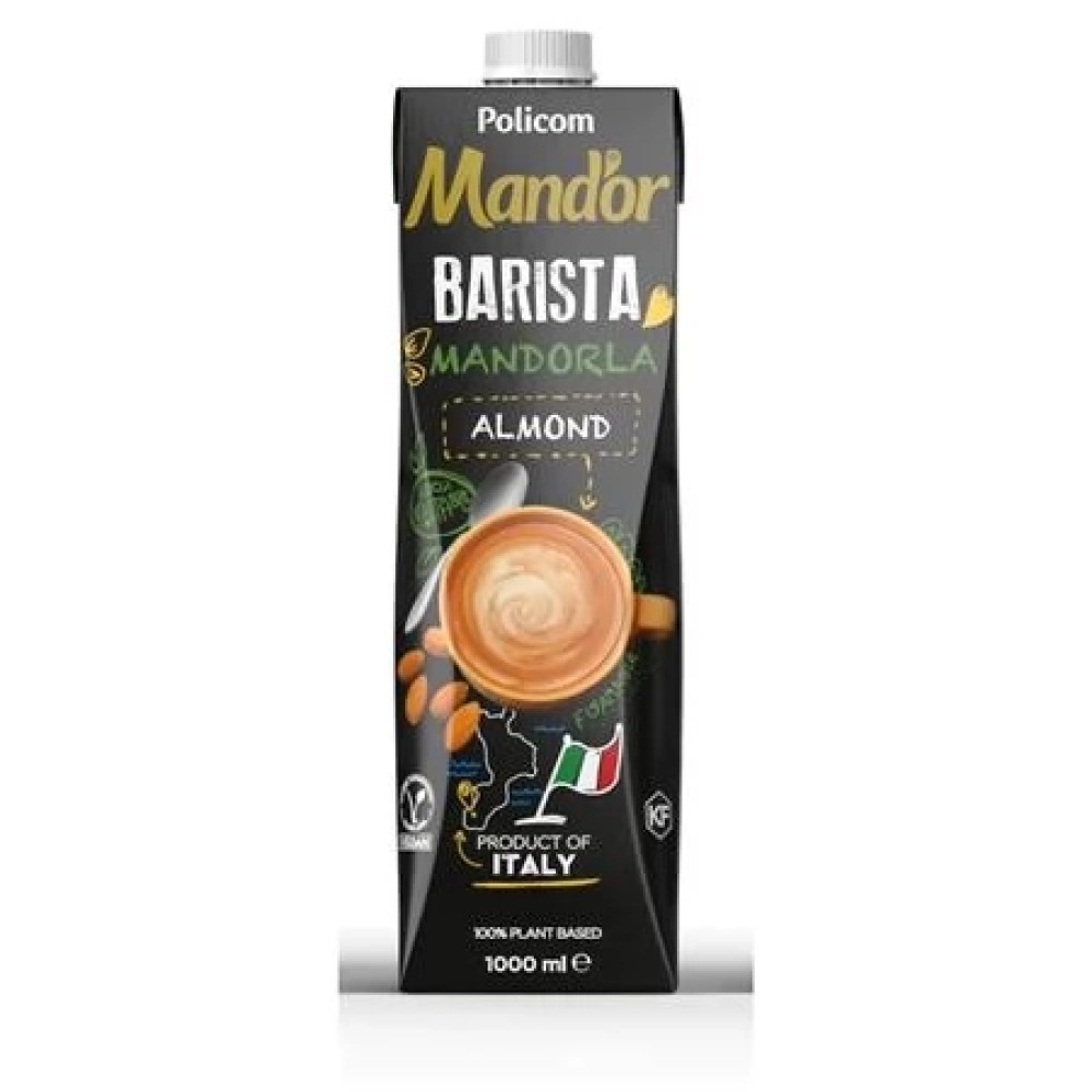 LATTEBAR Prémium Barista Növényi ital dobozos mandula 1L
