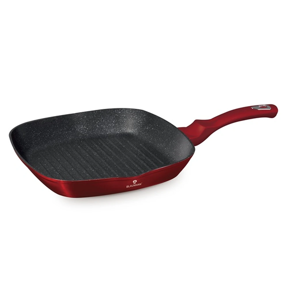 BLAUMANN BL-3982 Grill pan 28cm Burgundi Red