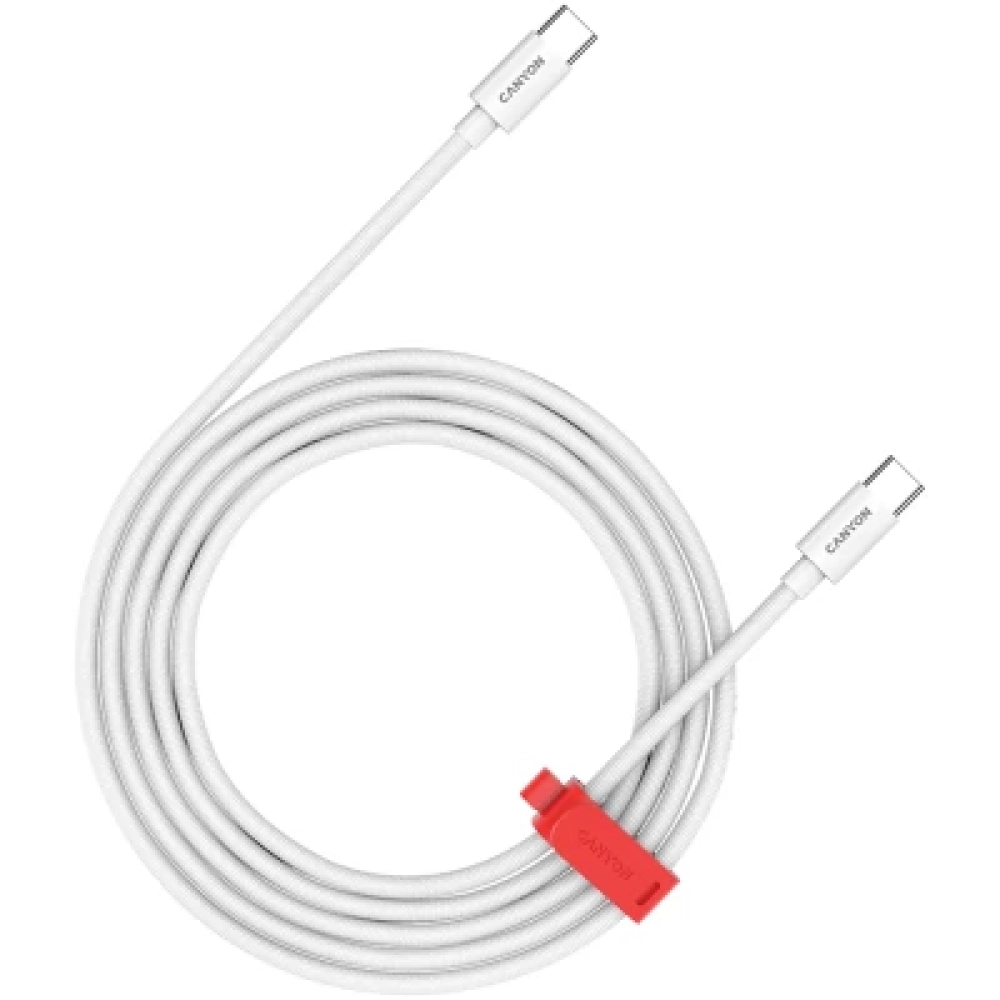 CANYON USB 2.0 Type C veza Bijela 2m CND-CC100AB20W