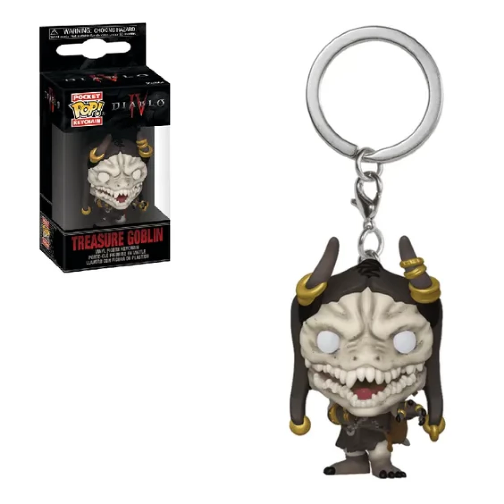 FUNKO Pocket Pop Keychain Diablo 4 Treasure Goblin kulcstartó