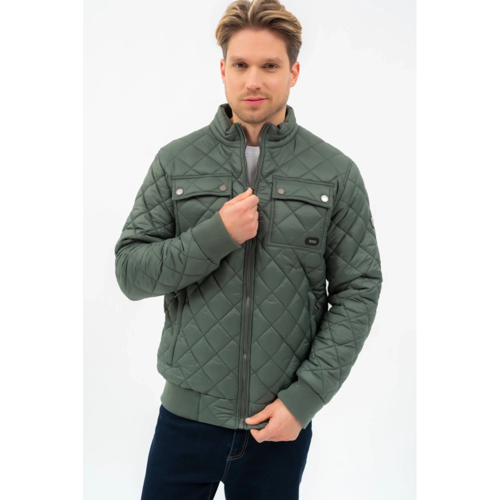 BUDMIL Thin steppelt dzseki Man XXXL khaki