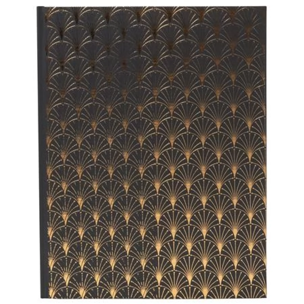 EXACOMPTA Neo Deco Vendégkönyv 27x22 cm 50 lap black