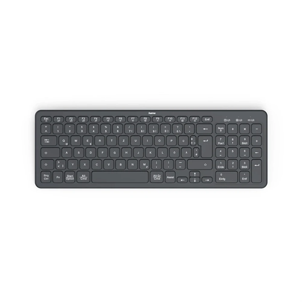 HAMA 173057 WK-300 Multi-Device Wireless Hungarian black