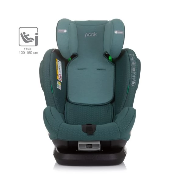 CHIPOLINO Peak 360 Car Seat I-Size 40-150cm - Pastel Green