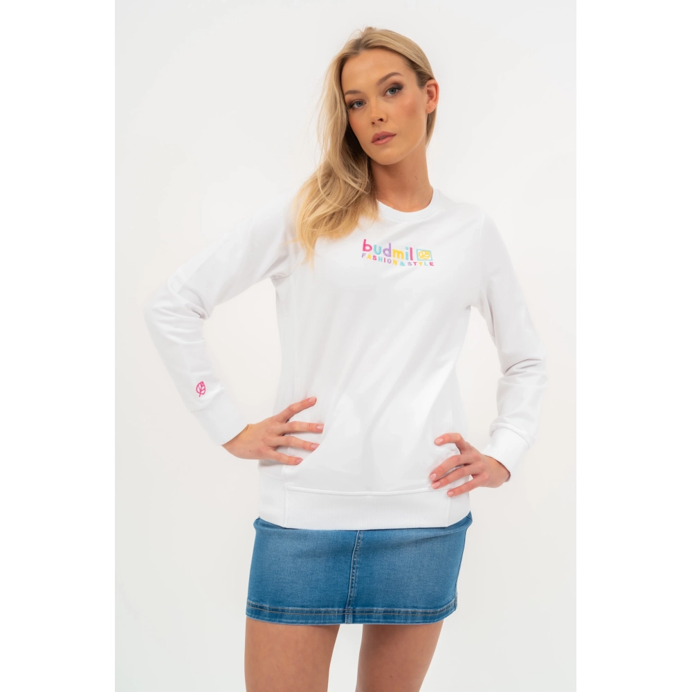 BUDMIL Szabadidőfelső Female M white