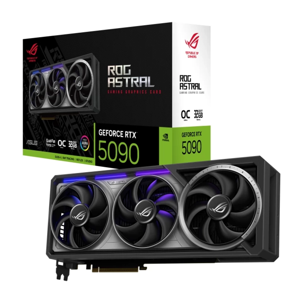 ASUS ROG-ASTRAL-RTX5090-O32G-GAMING ROG Astral OC GeForce RTX 5090