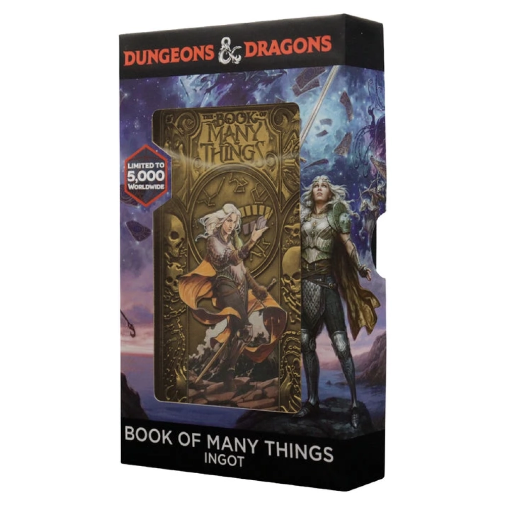 FANATTIK Dungeons & Dragons Book of Many Things Limited Edition emléktábla