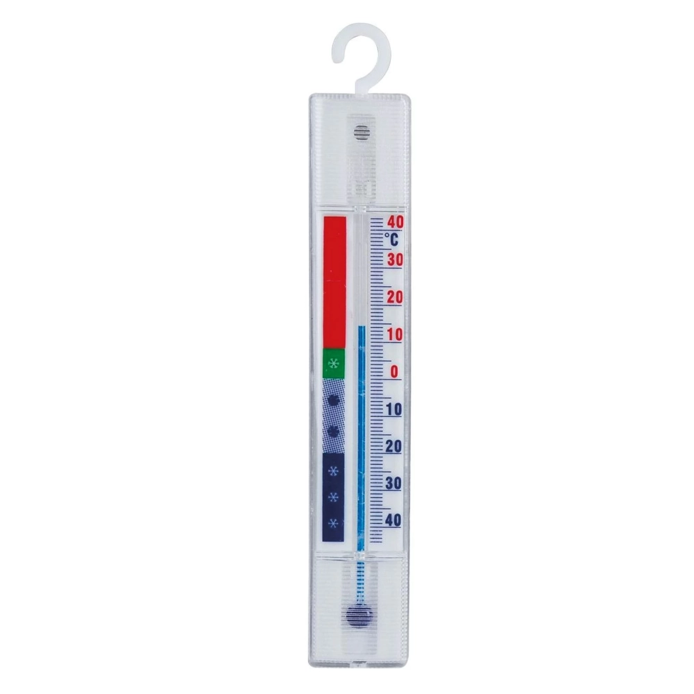 DELIGHT 57334 refrigerent termometru cu cuier Alb