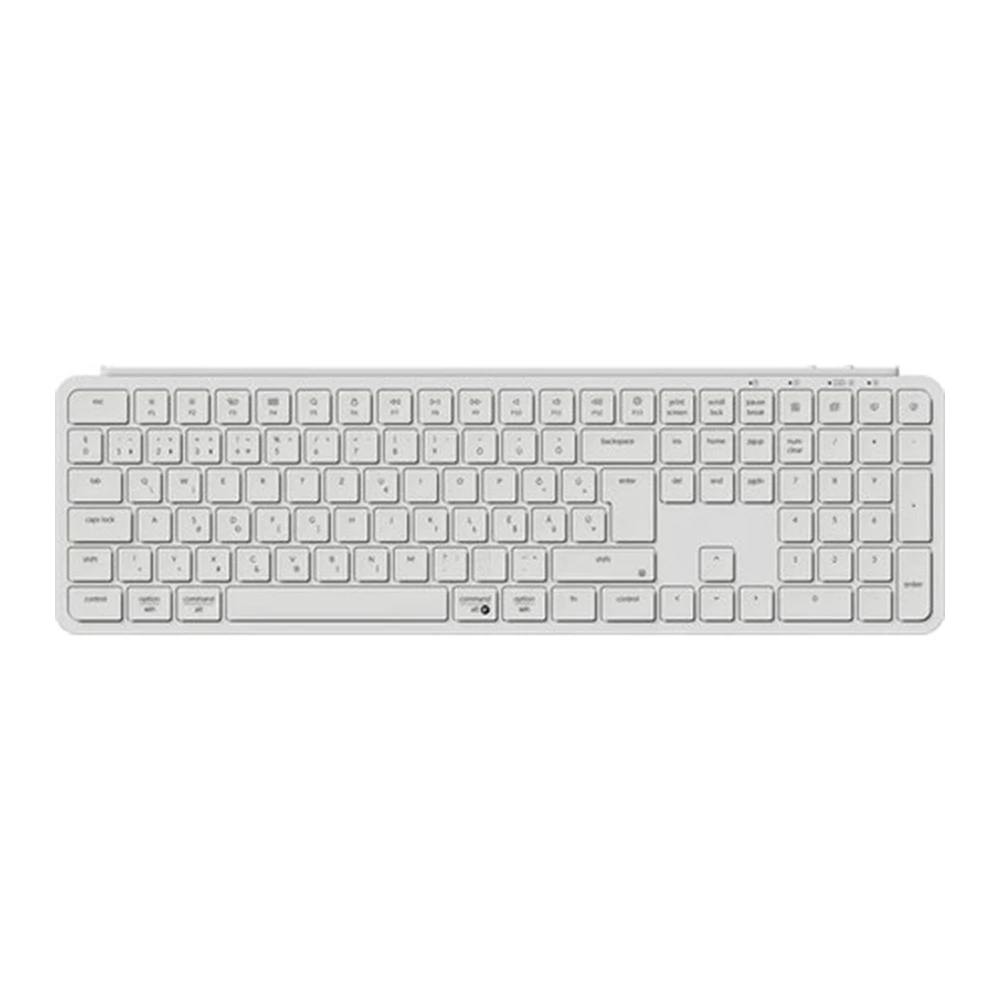 KEYCHRON B6 Pro Ultra-Slim Wireless Hungarian white