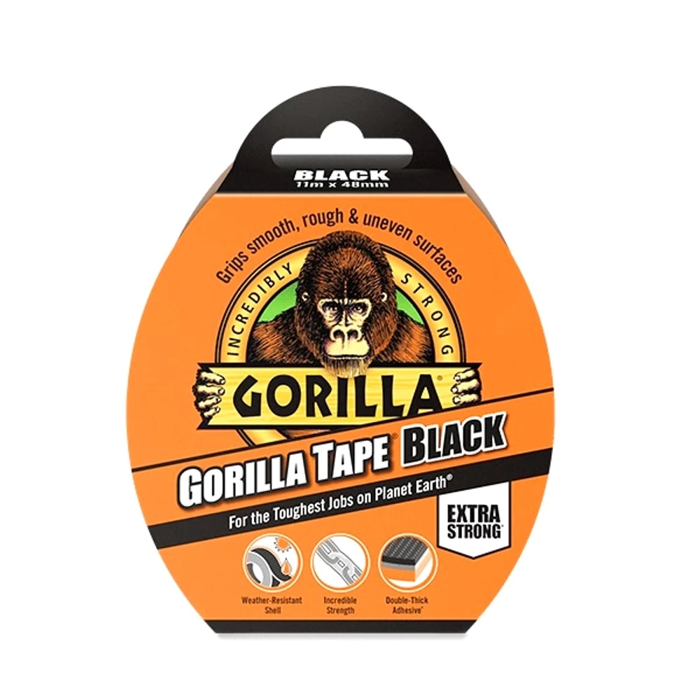 GORILLA Extra Erős Ragasztószalag 48mm x 32m fekete