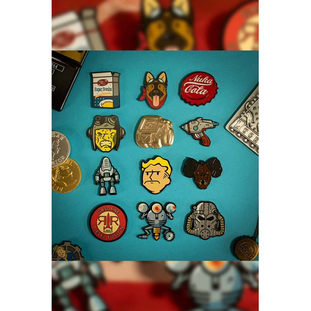 BETHESDA Fallout Mystery Pin Badge kitűző - iPon.hu