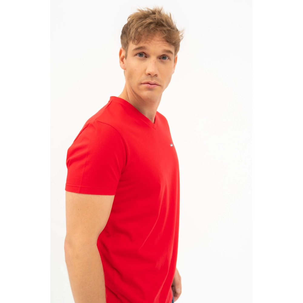 BUDMIL modern fit polo Man XXXL red
