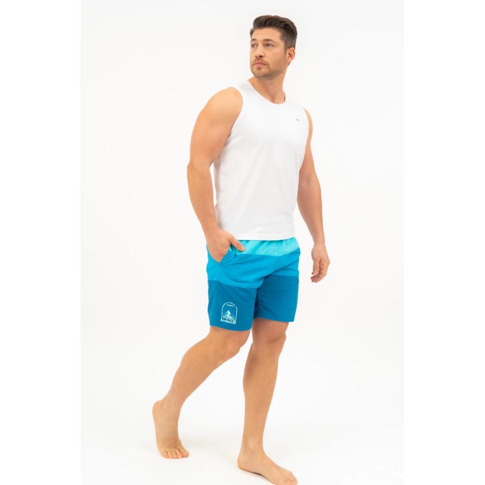 BUDMIL modern fit trikó Man XXXXL white