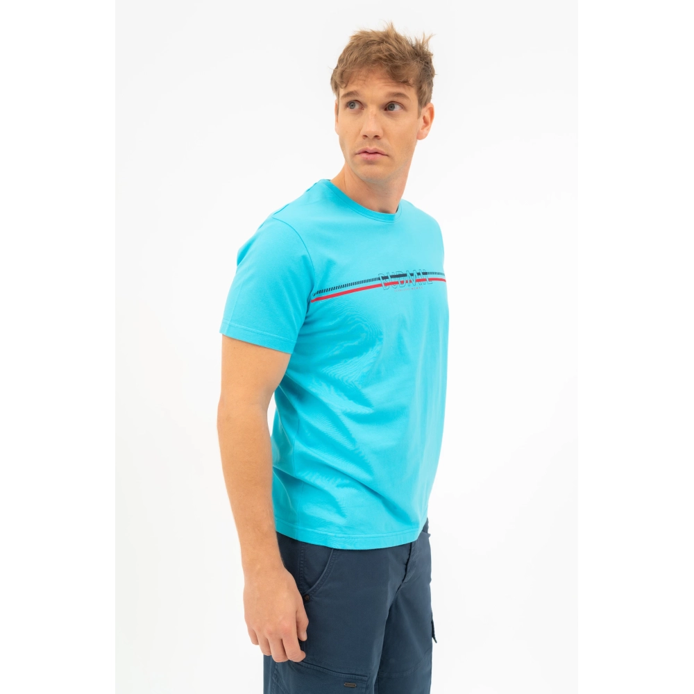 BUDMIL regular fit polo Man S blue