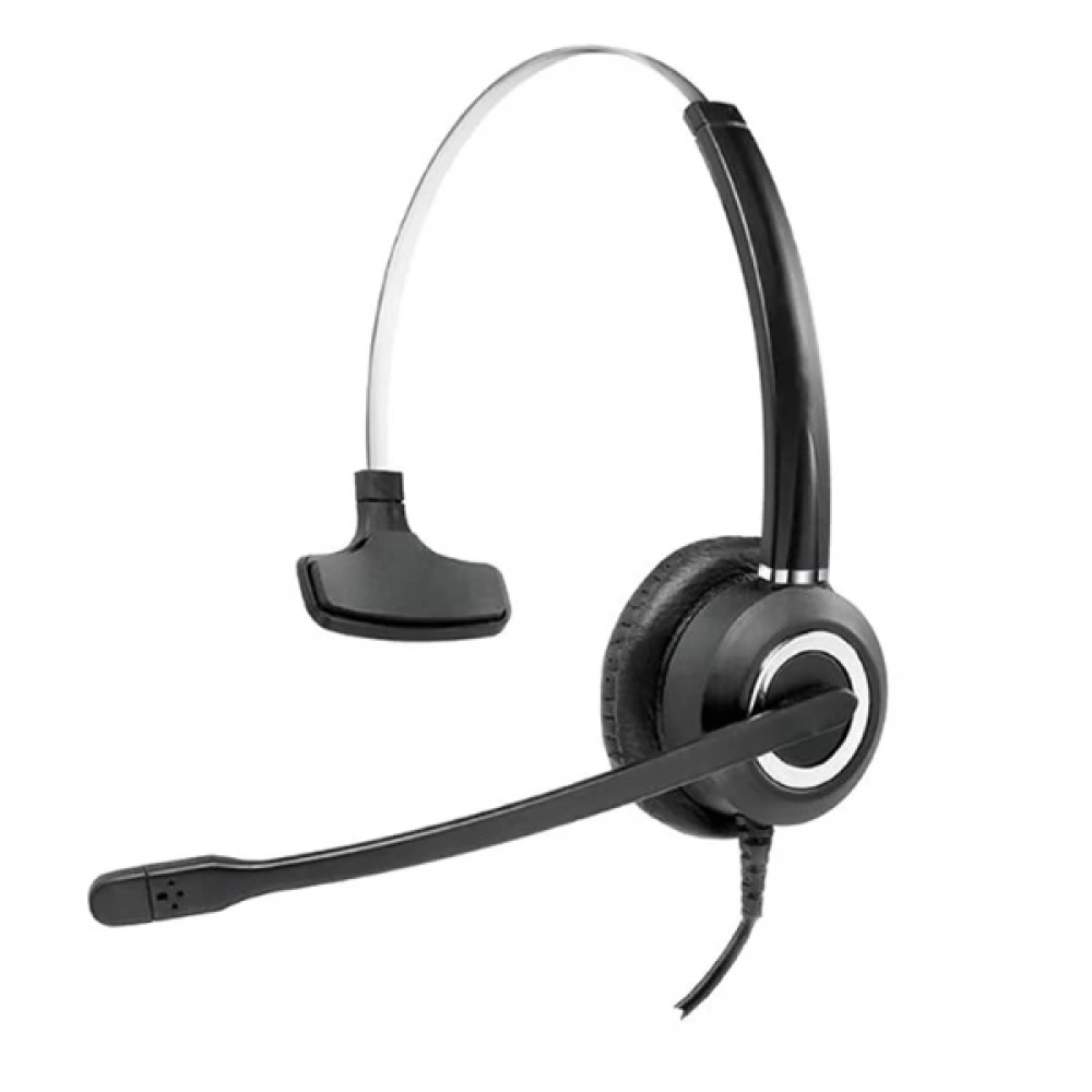 HAMECO HS-6300ME-USB Headset mono ENC Noise Canceling USB black