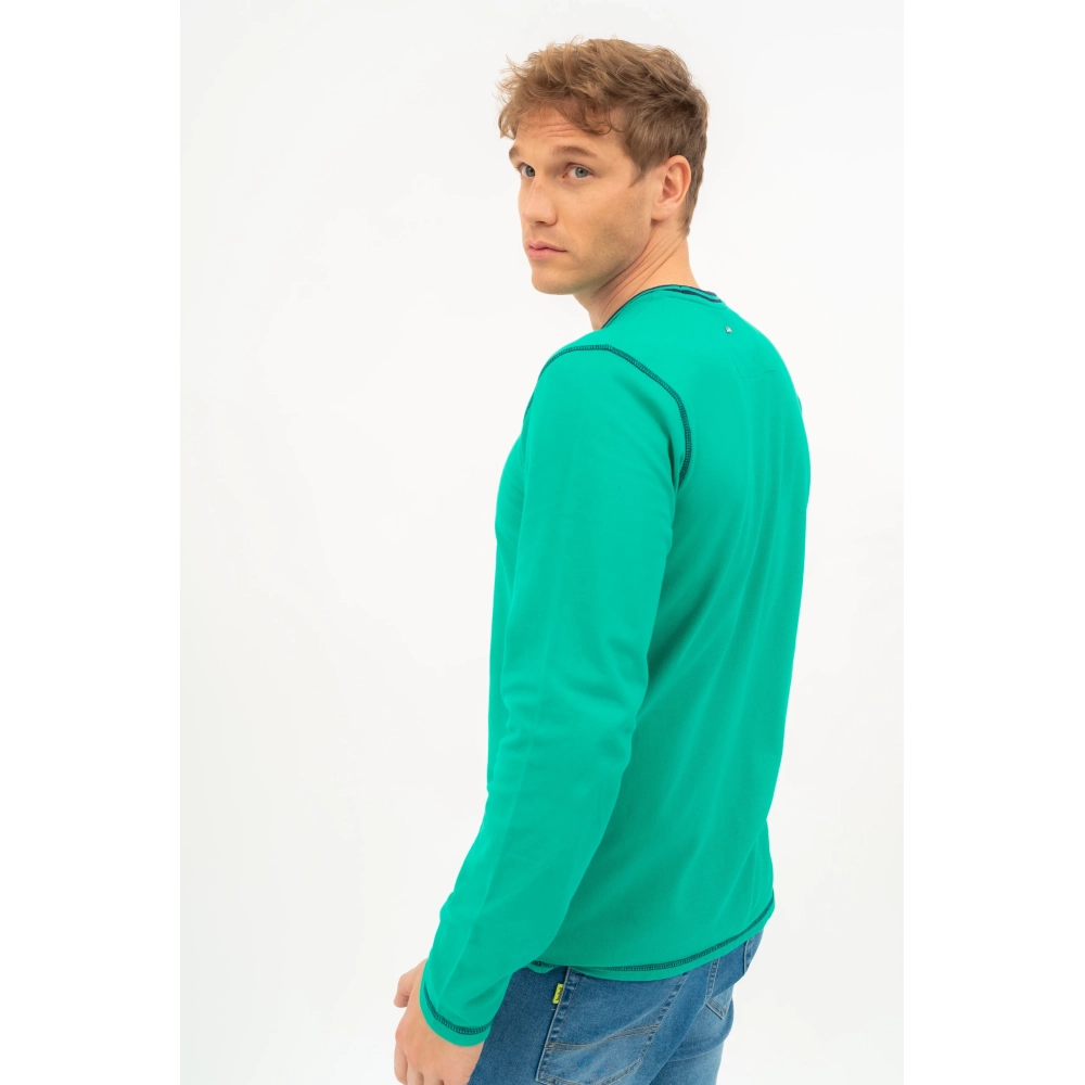 BUDMIL Thin long sleeve upper Man S green