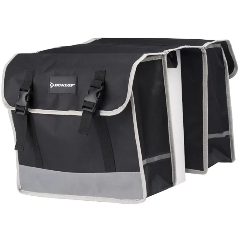 DUNLOP Kerékpártáska csomagtartóra dupla 36x36x12cm