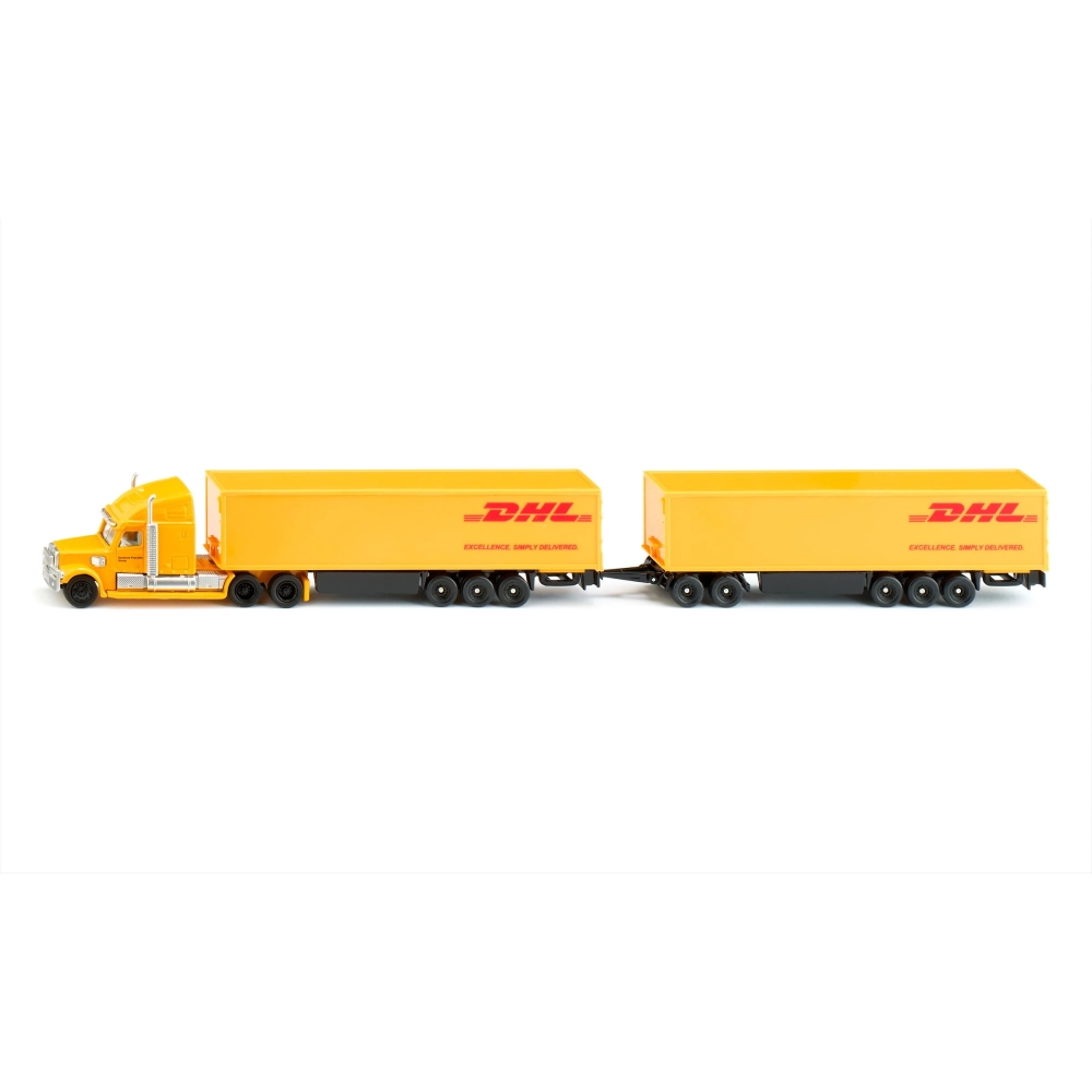 SIKU SUPER DHL dupla trailer camion