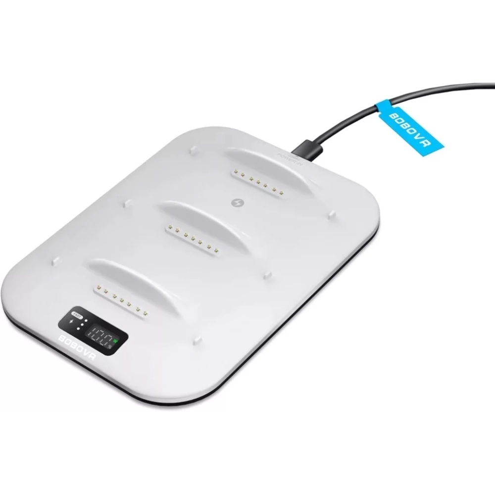 BOBO VR BD3 Hármas charging station White
