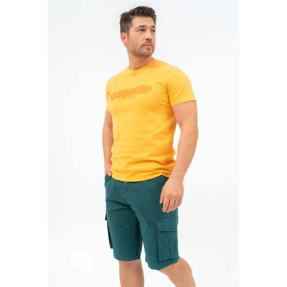 BUDMIL Bermuda pants Man XXL green