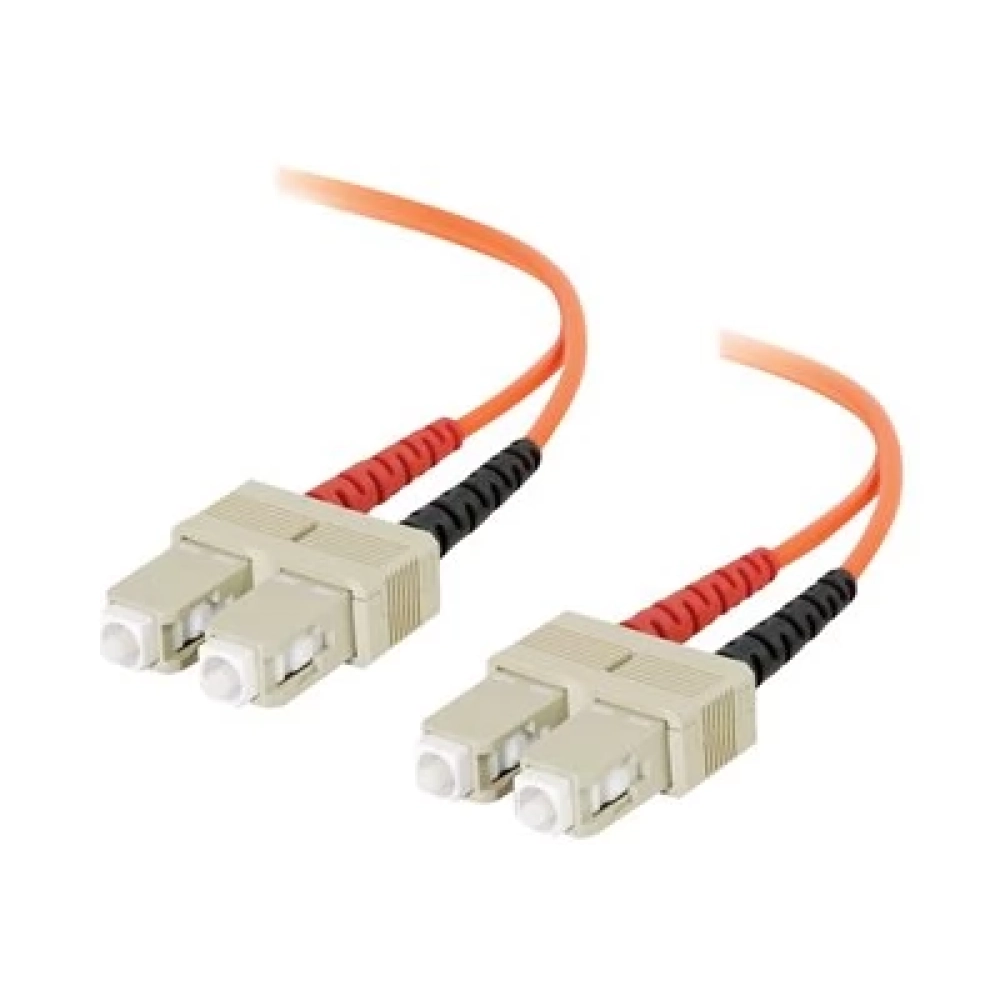 C2G Fiber Optic SC Connector Orange 3m 85241