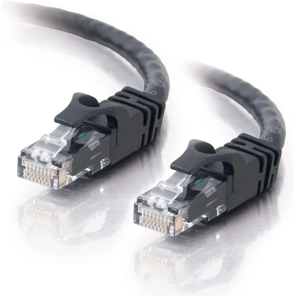 C2G UTP CAT5E Connector Black 50cm 83180