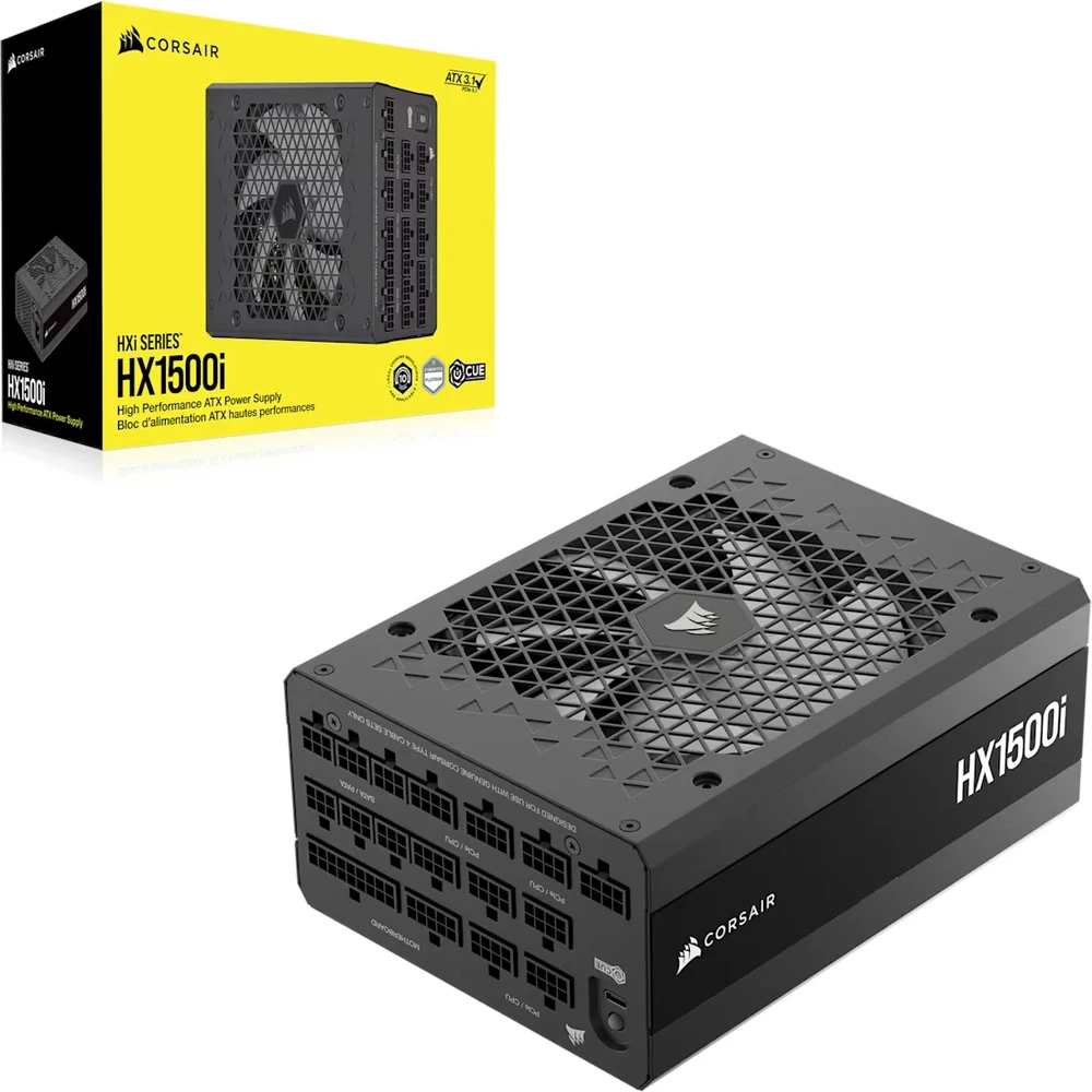 CORSAIR HX1500i (2025) Modular 1500W 80 Plus Platinum PSU