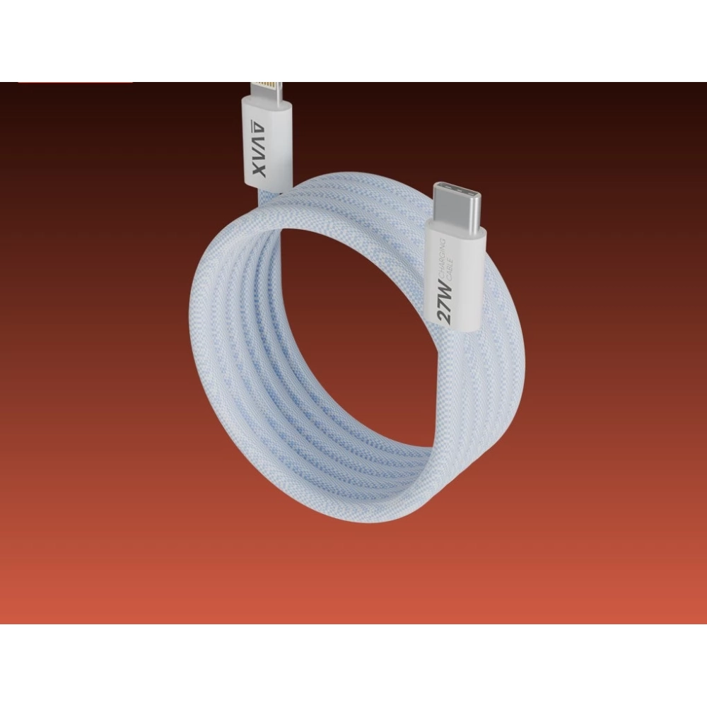 AVAX USB 2.0 Type C Lightning Punjač/podaci Plava 1m CB611LB