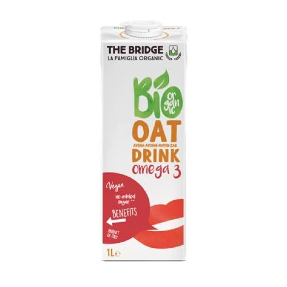 THE BRIDGE Omega 3 Zab Növényi ital gluténmentes bio 1L