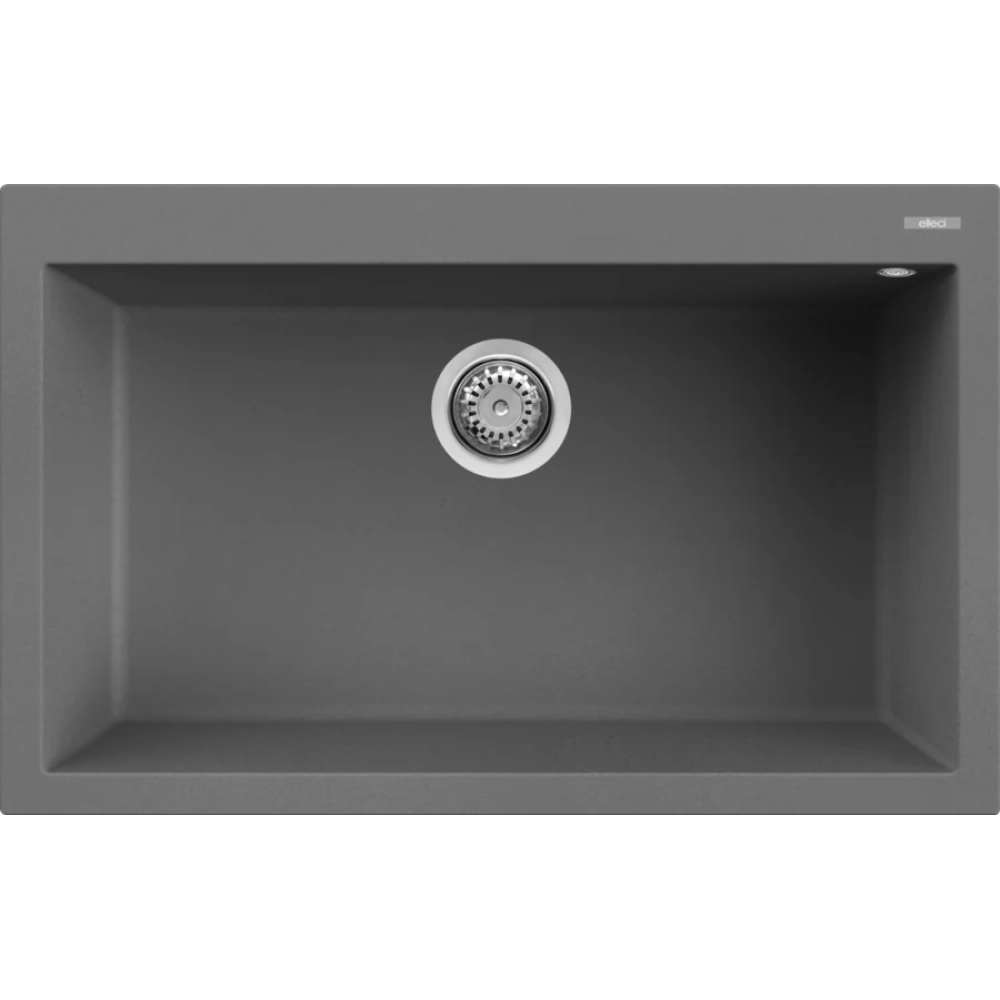 ELLECI Quadra 130 Mosogatótálca K99 Dark Grey
